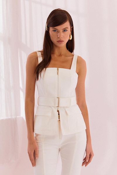 Naar 12712 Vest Ecru
