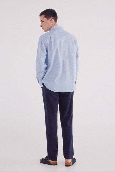 Springfield Slim Fit Linen Chinos Trousers