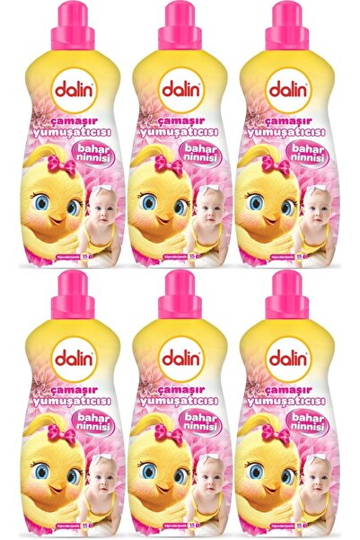 Dalin Çamaşır Yumuşatıcı 1500ML Bahar Ninnisi (6 Lı Set) (Bebeklere Özel)