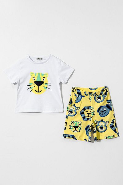 HAUSEkids 2-5 Years Cool Owen Boy Suit-Ecru