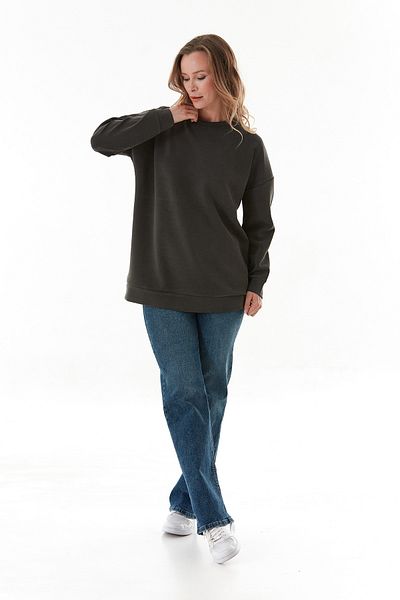 Fulla Moda Basic Crew Neck Modal Tunic
