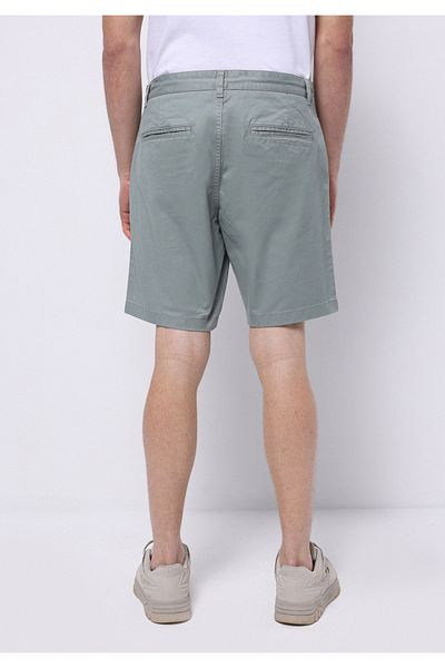 Colin's Regular Fit Mid Waist Straight Men's Green Shorts