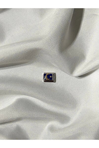 OCTW Gece Serisi Mavi Ay Yıldız İtalyan Bileklik Charm