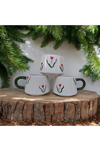 Kübistseramik كوب من السيراميك بنمط التوليب