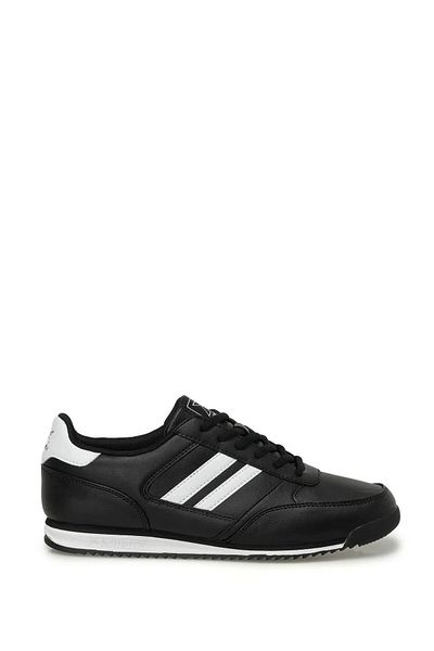 Kinetix Tramor Pu 4Pr Men's Black Sneakers