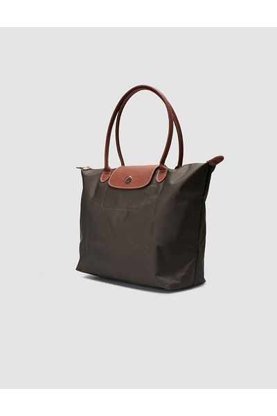 Cabani Fabric Brown Large Women's Bag