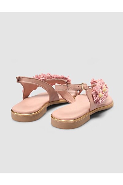 Cabani 100% Genuine Leather Pink Women's Sandals