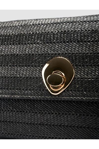 Cabani Wicker Black Women's Bag