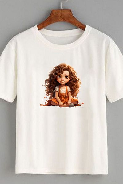 makiteks Tricou imprimat pentru femei unisex oversize cu decolteu triplu Tricou negru Cutegirl