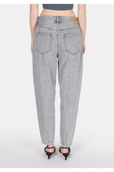 Colin's Pantaloni de damă din denim indigo închis, cu talie medie, cu picior micșorabil