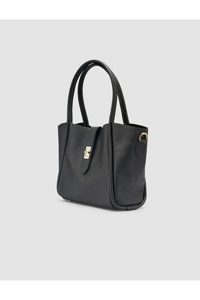 Cabani 100% Genuine Leather Black Women's Bag