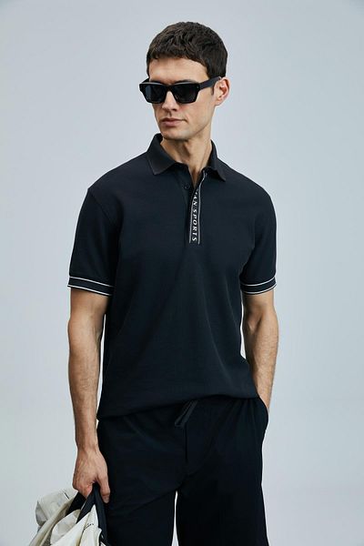 Lufian Ανδρικό μπλουζάκι Polo 111040207 Lord