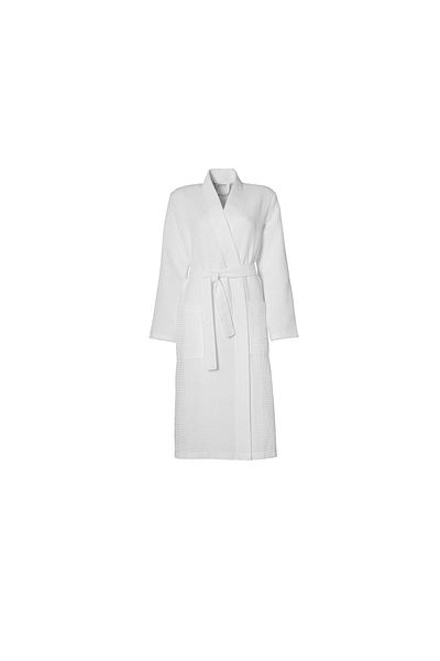 Kotonia Home Sauna robe, 100% cotton, white, size XXL