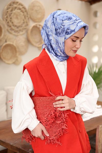 Silk Home Μεταξωτό κασκόλ Twill 11465-34