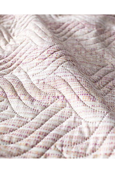 Madame Coco Burnel King Size Printed Bedspread - Plum