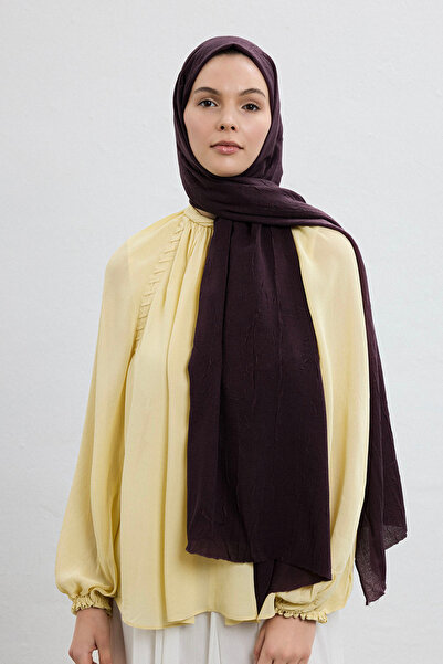 Qef Bamboo Shawl Cold Plum