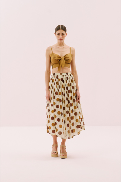 Roman Pileli Midi Boy Etek Standart Renk Y2564122_089