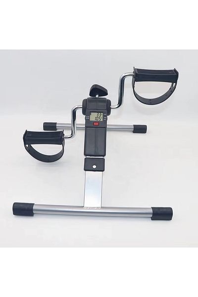 Primo Plus Mini Exercise Bike,with Digital Monitor Portable Exercise Bike Pedals under Desk