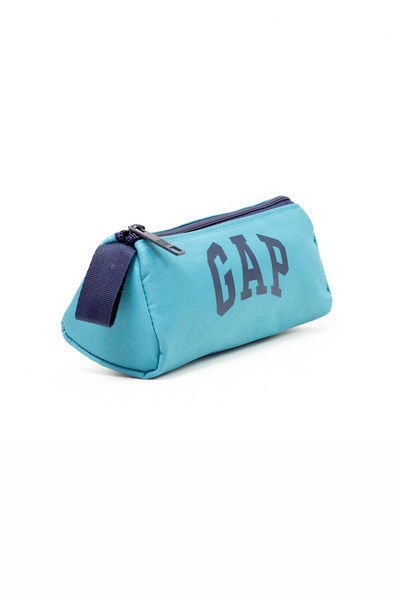 GAP Gp03464 Mavi Tek Bölmeli Üçgen Kalemlik Kalem Kutusu