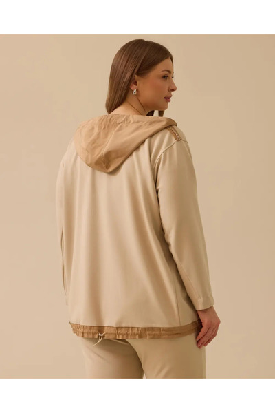 Gala-Xi Large Size Hooded Zippered Cap Gala-Xi