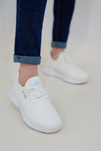 Weynes Λευκό Ορθοπεδικό Ανδρικό Sneaker - Καλοκαιρινό WSB0976