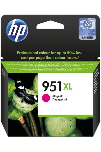 HP 951Xl High Yield Magenta Original Ink Cartridge - CN047AE