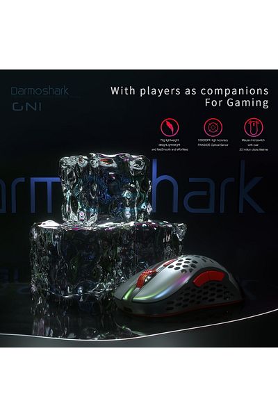 DARMOSHARK GN1 Wireless Gaming Mouse