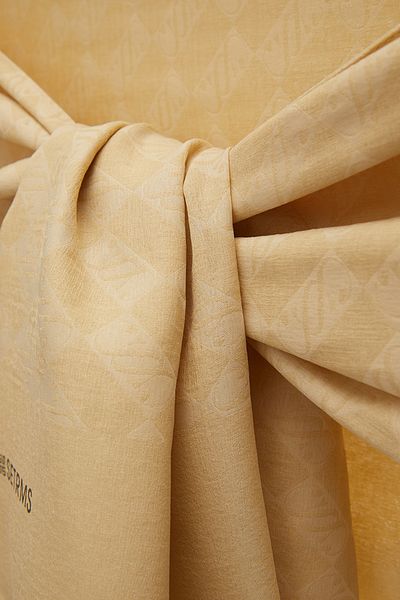 Setrms Monogram Shawl with Ss Logo