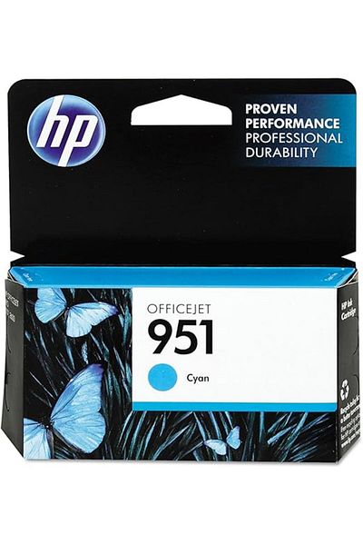 HP 951 Cyan Original Ink Cartridge - CN050AE