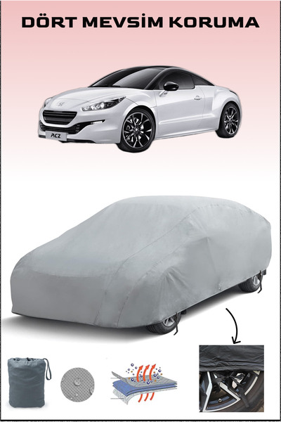 Breen غطاء سيارة متوافق مع بيجو RCZ، مشمع تلقائي، خيمة سيارة، مقاوم للماء والشمس