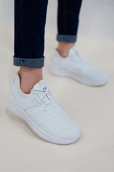 Weynes Ανδρικό λευκό Plar Orthopedic Comfortable Daily Sneaker WSB0958