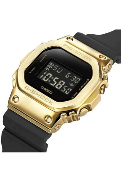 Casio G-Shock The Origin GM-5600G-9ER Digital Watch Black/Gold, Strap