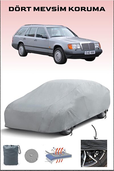 Breen غطاء سيارة متوافق مع مرسيدس بنز S124، مشمع تلقائي، خيمة سيارة، مقاوم لل...