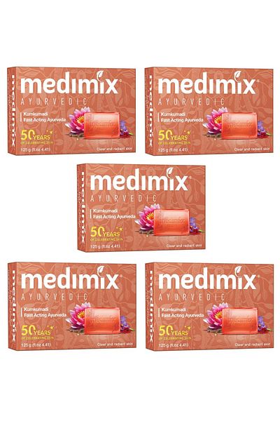 Medimix Ayurvedic Kumkumadi Soap 5 x 125 g