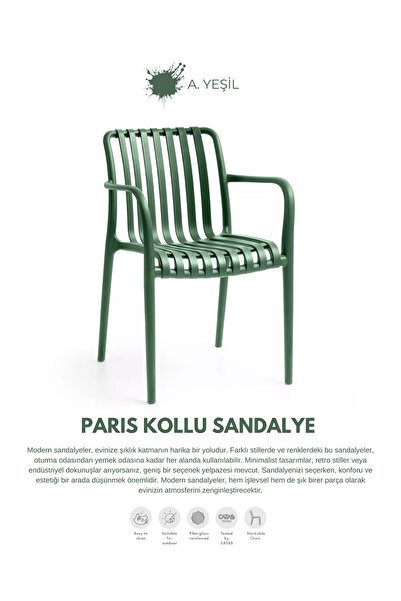 Daim Plastik PARİS LUX CAFE & RESTAURANT SANDALYESİ