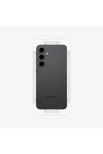 Spigen GLAStR EZ FIT [2 Pack] for Samsung Galaxy S24 FE Screen Protector Case Friendly - 2 PACK