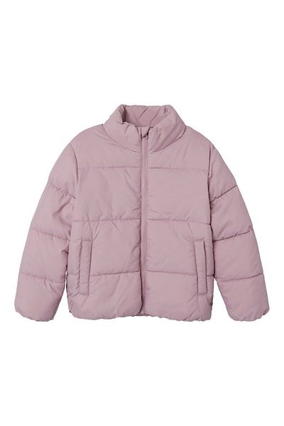 name ıt Name It Pink Girl's Puffer Jacket with Stand Collar13228727