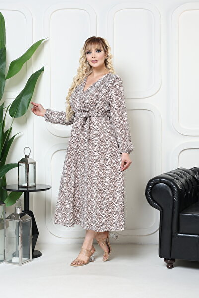 şuranur ΦΟΡΕΜΑ BÜRÜMCÜK ΜΕ ΕΛΑΣΤΙΚΟ ΚΑΘΙΣΜΑ ΜΕΣΗΣ ΚΑΛΟΚΑΙΡΙΝΟ ΣΧΕΔΙΟ 2XL 5XL