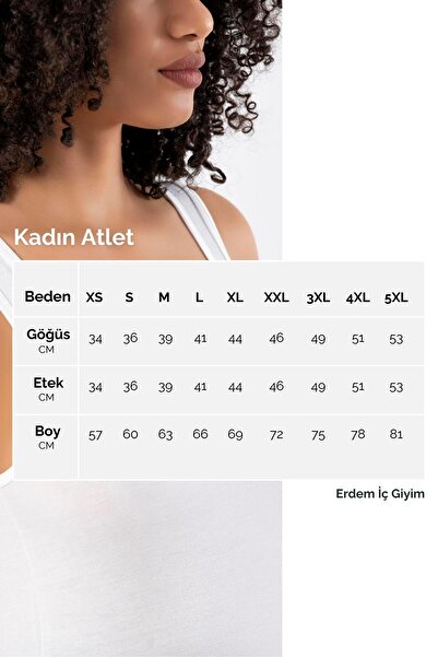 ERDEM İÇ GİYİM Erdem White Lacy Padded Seamless Undershirt 602