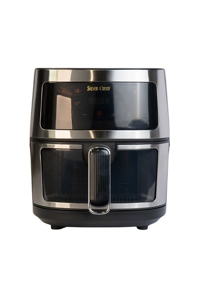 Silver Crest 10L Digital Air Fryer | 2400W | 10 Preset Cooking Modes | Oil-Free Healthy Cooking