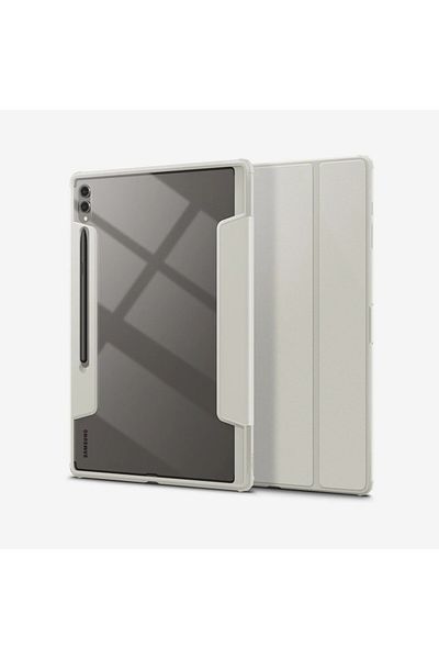 Spigen جراب Ultra Hybrid Pro لجهاز Samsung Galaxy Tab S10 Ultra / Tab S9 Ultra / Tab S8 Ultra - رمادي