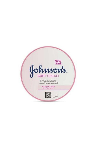 Johnson's كريم ناعم للوجه والجسم - 200 مل