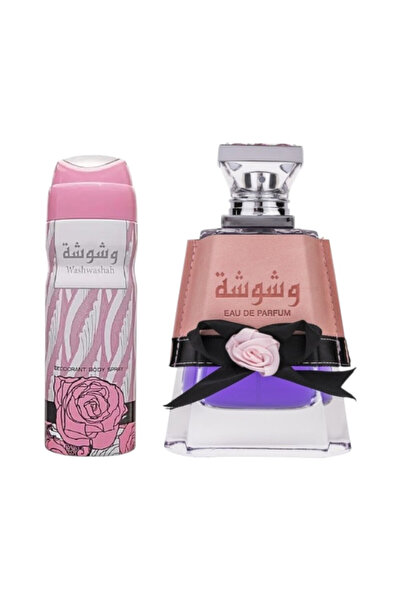 Lattafa perfumes بخاخ ووشوشة + مزيل عرق 50 مل