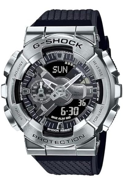 Casio G-Shock GM-110-1ADR Metal Face Men's Digital-Analog Wrist Watch