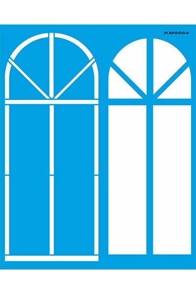 StencilSepeti النافذة - قالب رسم الاستنسل