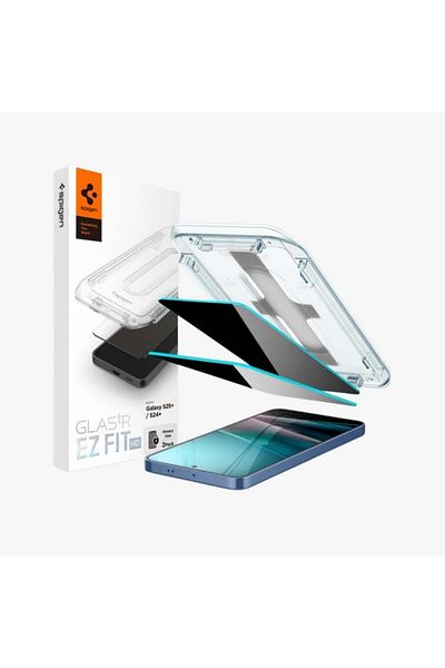 Spigen GLAStR EZ FIT PRIVACY 2 Pack for Samsung Galaxy S24 Plus/Galaxy S25 PLUS Screen Protector