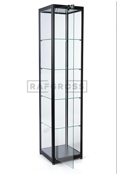 RAFAX Kurulu Teslimat,Camlı Dolap, Camlı Vitrin,  Koleksiyon Dolabı,30x30xh:180