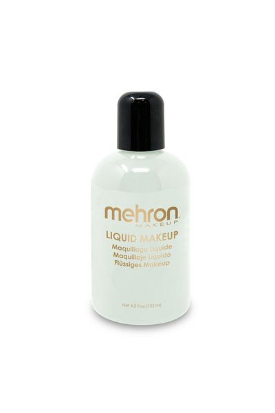 Mehron Machiaj lichid Glow in the Dark, ten și bodypainting, Liquid Makeup Mehron®, 133ml
