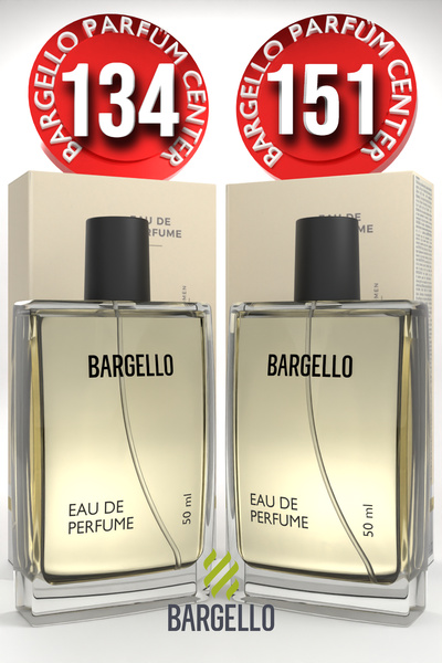 Bargello 134 Kadın Parfüm Oriental 50 ML EDP + Bargello 151 Kadın Parfüm Floral 50 ML EDP