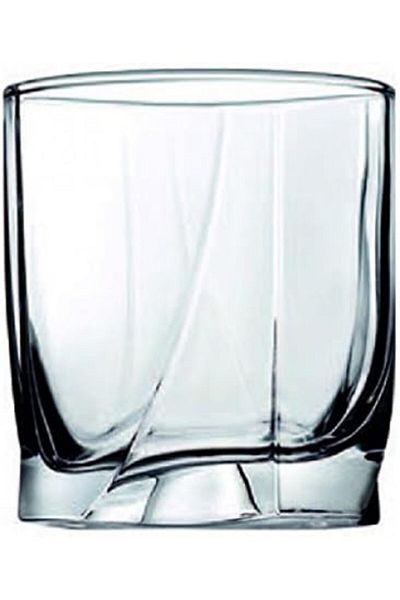 Paşabahçe PAŞABAHÇE 1012692 Luna Glass Tumbler 6-Pieces Set, 245 cc Capacity, Clear